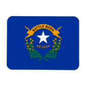 Magnet Flexible Drapeau national du Nevada (Horizontal)