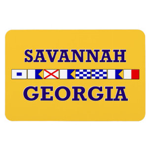 Magnet Flexible Drapeau nautique de la savane - aimant