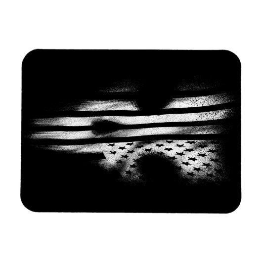 Magnet Flexible Drapeau noir (Horizontal)