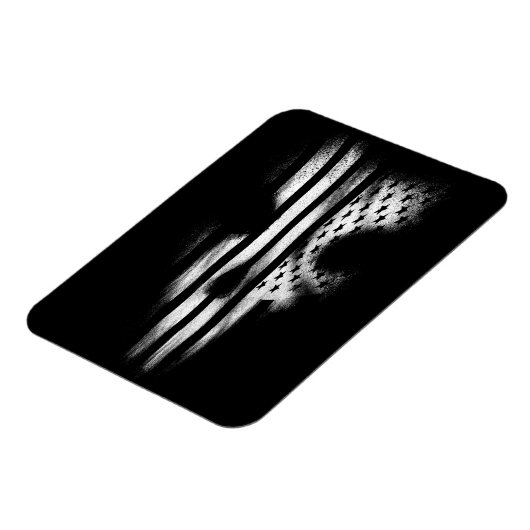 Magnet Flexible Drapeau noir (Côté Gauche)