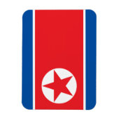 Magnet Flexible Drapeau nord-coréen (Vertical)