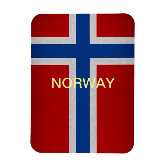 Magnet Flexible Drapeau norvégien (Vertical)