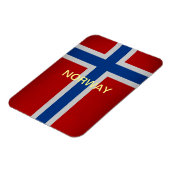 Magnet Flexible Drapeau norvégien (Côté Gauche)