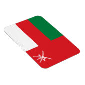 Magnet Flexible Drapeau Oman (Côté Droit)