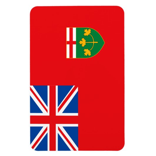 Magnet Flexible Drapeau ONTARIO (Vertical)