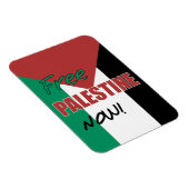 Magnet Flexible Drapeau palestinien libre (Côté Droit)