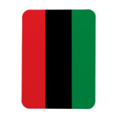 Magnet Flexible Drapeau panafricain de l'UNIA (Vertical)