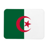 Magnet Flexible Drapeau patriotique algérien (Horizontal)