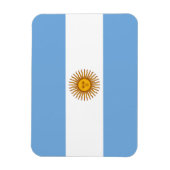 Magnet Flexible Drapeau Patriotique Argentin (Vertical)