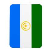 Magnet Flexible Drapeau patriotique Bachkortostan (Vertical)