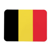 Magnet Flexible Drapeau patriotique belge (Horizontal)