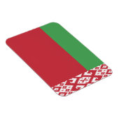 Magnet Flexible Drapeau patriotique biélorusse (Côté Droit)