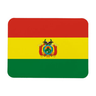 Magnet Flexible Drapeau patriotique bolivien