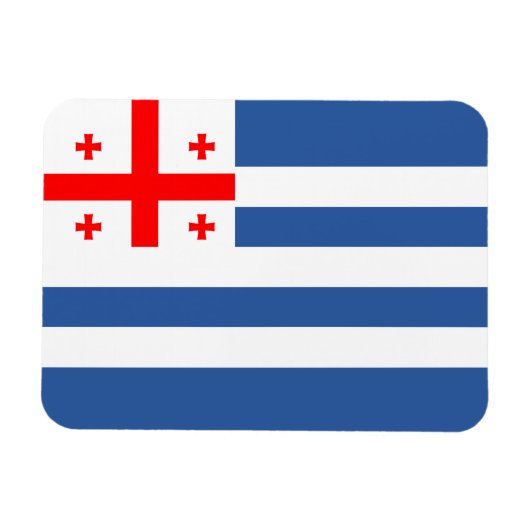 Magnet Flexible Drapeau patriotique d'Adjara (Horizontal)