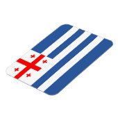 Magnet Flexible Drapeau patriotique d'Adjara (Côté Gauche)