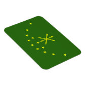 Magnet Flexible Drapeau patriotique d'Adyguée (Côté Droit)