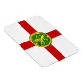 Magnet Flexible Drapeau patriotique d'Aurigny (Côté Droit)