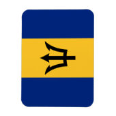 Magnet Flexible Drapeau patriotique de la Barbade (Vertical)