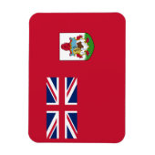 Magnet Flexible Drapeau patriotique des Bermudes (Vertical)