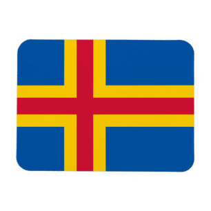 Magnet Flexible Drapeau patriotique des îles Åland