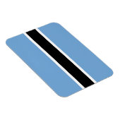 Magnet Flexible Drapeau patriotique du Botswana (Côté Droit)