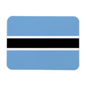 Magnet Flexible Drapeau patriotique du Botswana (Horizontal)