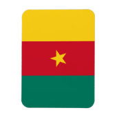 Magnet Flexible Drapeau patriotique du Cameroun (Vertical)