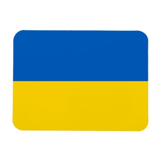 Magnet Flexible Drapeau patriotique ukrainien (Horizontal)