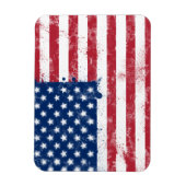 Magnet Flexible Drapeau peint des Etats-Unis (Vertical)