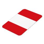 Magnet Flexible Drapeau péruvien (Côté Gauche)
