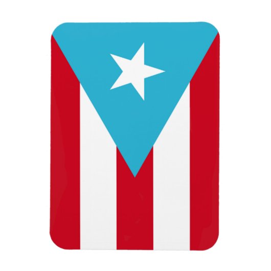 Magnet Flexible Drapeau porto-ricain (Vertical)