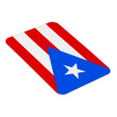 Magnet Flexible Drapeau porto-ricain (Côté Droit)