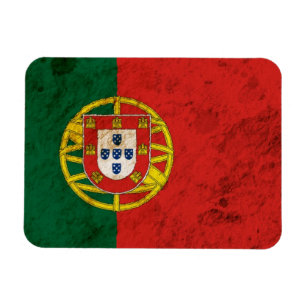 Magnet Flexible Drapeau portugais rocailleux