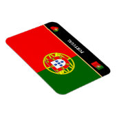 Magnet Flexible Drapeau portugais & voyage de pays / Portugal (Côté Droit)