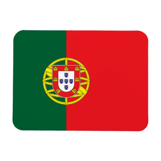 Magnet Flexible Drapeau Portugal (Horizontal)