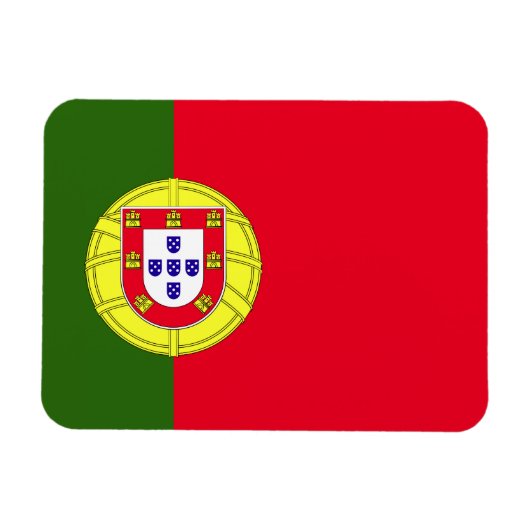 Magnet Flexible Drapeau Portugal (Horizontal)
