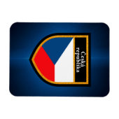 Magnet Flexible Drapeau République tchèque (Horizontal)