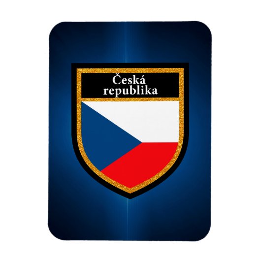 Magnet Flexible Drapeau République tchèque (Vertical)