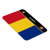 Magnet Flexible Drapeau roumain - Voyage de pays en Roumanie / Rou (Côté Droit)