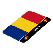 Magnet Flexible Drapeau roumain - Voyage de pays en Roumanie / Rou (Côté Gauche)