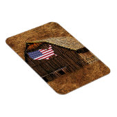 Magnet Flexible Drapeau rustique américain (Côté Droit)