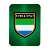 Magnet Flexible Drapeau Sierra Leone (Vertical)