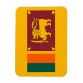 Magnet Flexible Drapeau Sri Lanka (Vertical)