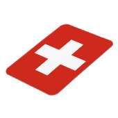 Magnet Flexible Drapeau Suisse (Côté Gauche)