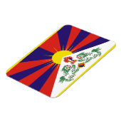 Magnet Flexible Drapeau tibétain (Côté Gauche)