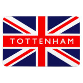 Magnet Flexible Drapeau tottenham (Horizontal)
