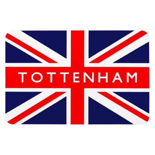 Magnet Flexible Drapeau tottenham (Horizontal)
