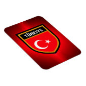 Magnet Flexible Drapeau turc (Côté Droit)