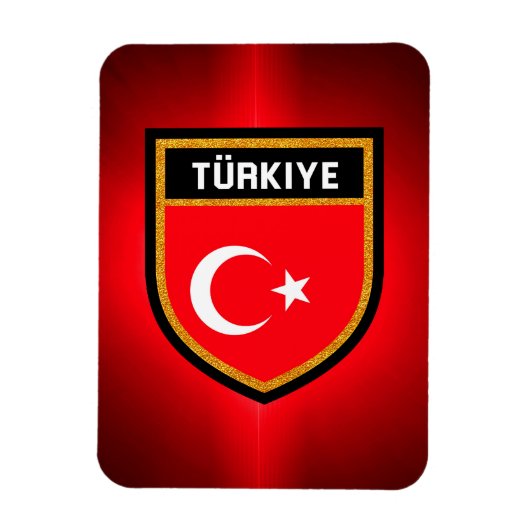Magnet Flexible Drapeau turc (Vertical)