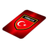 Magnet Flexible Drapeau turc (Côté Gauche)